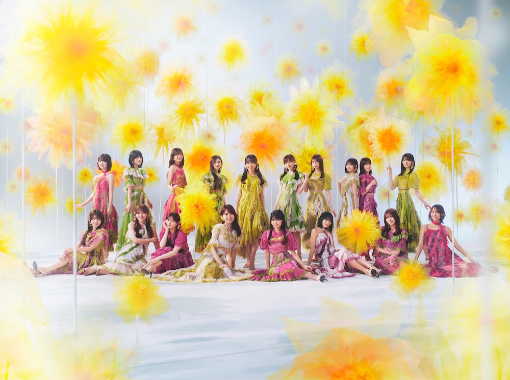 Foto konsep artis Nogizaka46 untuk singel ke-42.