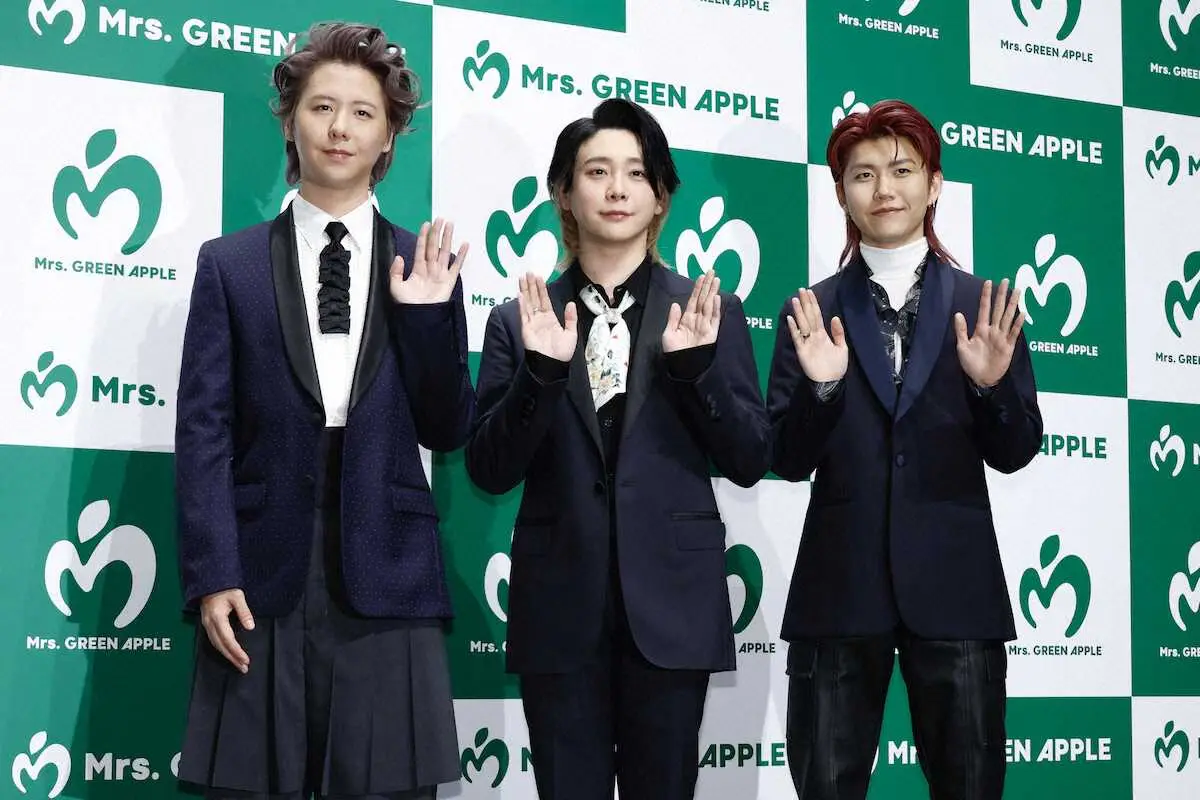 Mrs. GREEN APPLE Ryoka Fujisawa Motoki Ohmori Hiroto Wakai