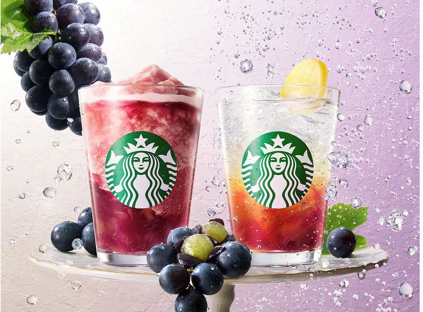Starbucks Jepang Hadirkan Menu Musiman Musim Gugur Berbahan Anggur Kyoho dan Teh Houjicha